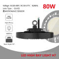 Venta caliente LED High Bay Light (vidrio) 80W